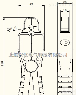 Q8A-1 8mm 0.1级钳形<em>互感器</em>参数、<em>规格</em>、图片