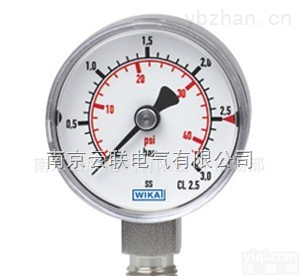 WIKA<em>压力表</em>抗腐不锈钢  <em>德国</em>WIKA <em>压力表</em> 抗强腐蚀 不锈钢 双刻度 131.11