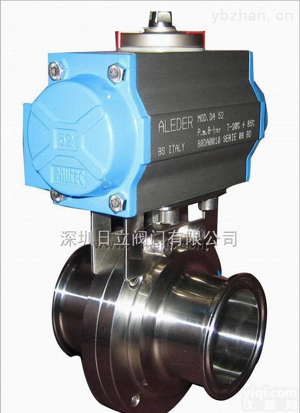 OKED5246RD  进口<em>食品级</em>气动<em>蝶阀</em> 进口不锈钢气动<em>蝶阀</em> 进口欧可气动<em>蝶阀</em>