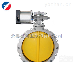 D641F  供应温州气动粉体<em>蝴蝶</em>阀<em>厂家</em>直销