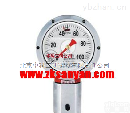 SY55-150  耐震电接点<em>泥浆</em><em>压力表</em> 耐震电接点<em>泥浆</em>压力装置