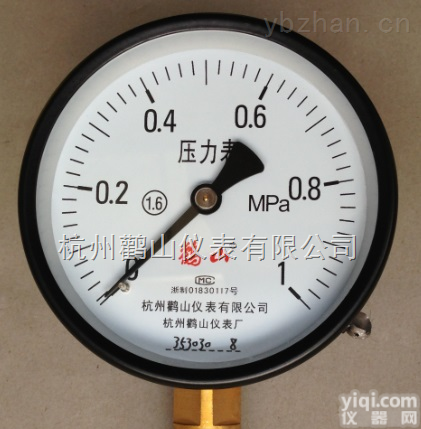Y100  鹳山仪表 Y100<em>普通</em><em>压力表</em> <em>普通</em><em>压力表</em> <em>压力表</em> 常规<em>压力表</em> 气压表 水压表