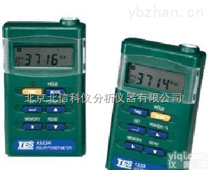JC07-TES-1333R  <em>太阳能</em>功率表（可接电脑） <em>太阳能</em>辐射测量<em>检测仪</em> <em>太阳能</em>穿透率测量仪