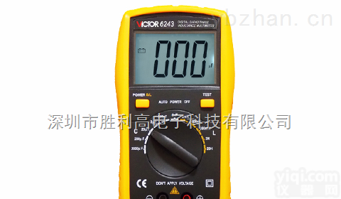 VICTOR <em>6243</em>  数字<em>电感</em><em>电容表</em>VICTOR <em>6243</em>
