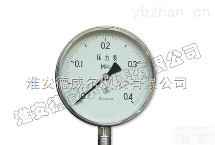 Y-<em>100</em>B，Y-150B  Y-<em>100</em>B<em>不锈钢</em><em>压力表</em>