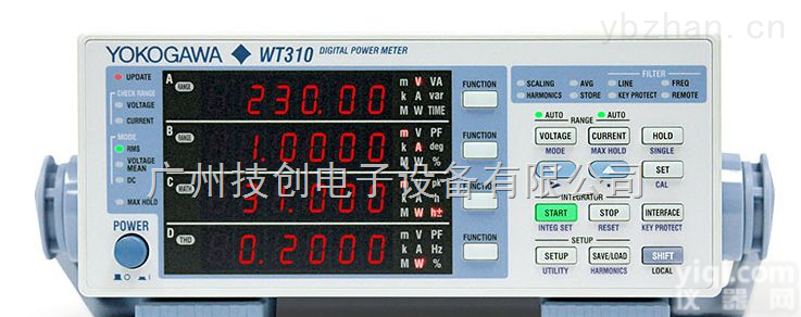 WT310-H-C2<em>功率计</em>-日本横河WT310<em>系列</em>数字<em>功率计</em>