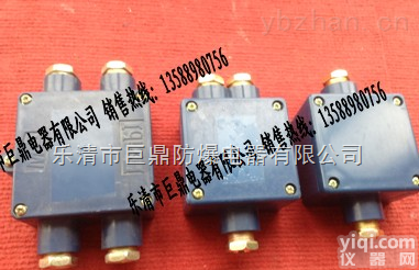 JHH-2/3/4  矿用本安<em>接线盒</em>（两通，三通，<em>四通</em><em>防爆</em><em>接线盒</em>）
