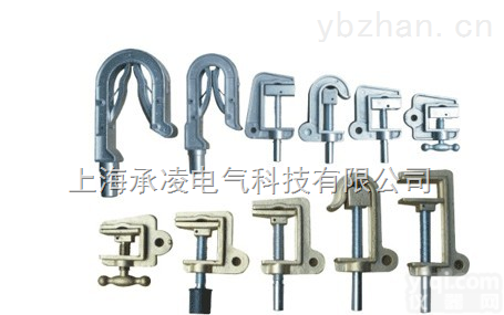 上海<em>铝合金线夹（上）铜线夹（下）</em>