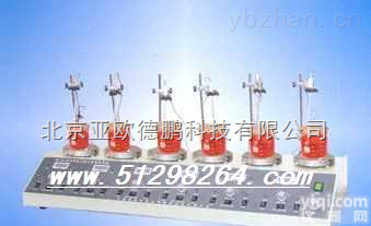 DP-HJ-6  <em>数显</em><em>六连</em>磁力<em>搅拌器</em>（无加热型） <em>六连</em>磁力<em>搅拌器</em> 磁力<em>搅拌器</em>/