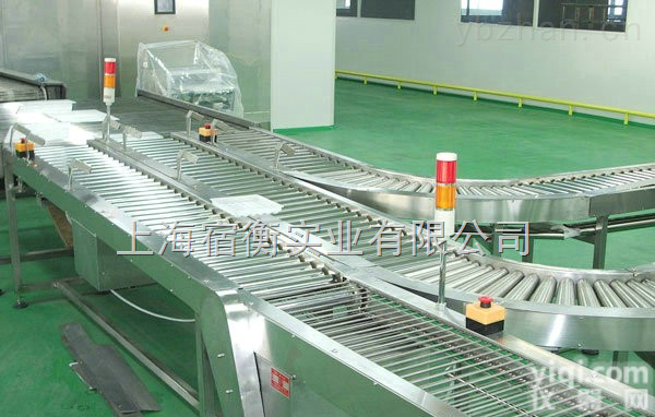 带<em>滚筒</em><em>流水线</em>，300公斤在线称重报警<em>滚筒</em>秤【上海直销】