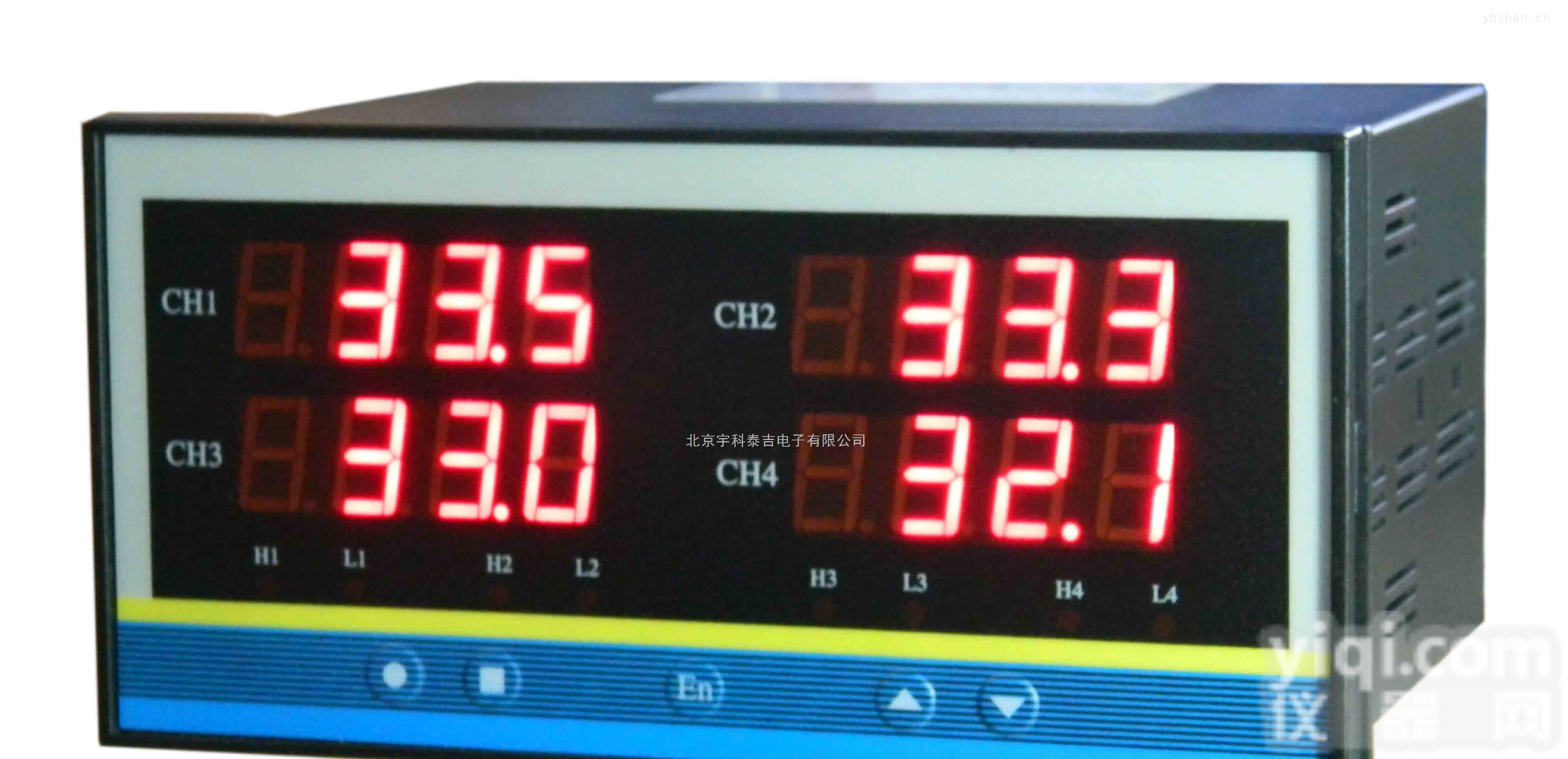 型号：YK-14A，工业四路温度变送器，四路PT100温度<em>数显</em>仪，<em>北京</em>宇科泰吉