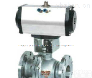 Q641F-10/16P  不锈钢气动法兰球阀<em>厂家</em>Q641F-10/16P<em>江苏</em>森品阀门厂