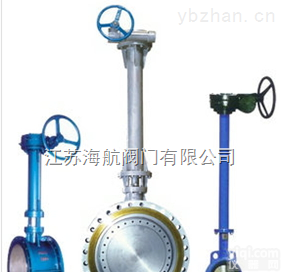 <em>蝶阀</em>  D3434H-150LB\300L<em>美标</em>加长杆硬密封<em>蝶阀</em>