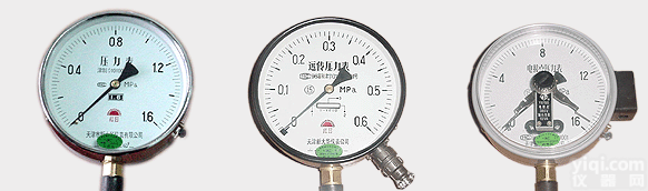 Y-100  普通<em>压力表</em>、氧<em>压力表</em>、氨<em>压力表</em>、远传<em>压力表</em>、电接点<em>压力表</em>