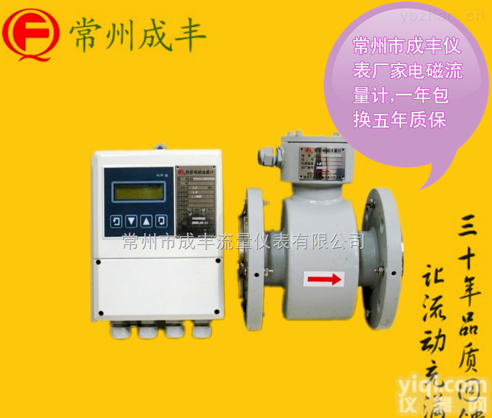 LDG-A450  知名品Pai【成丰仪表】分体型法兰电磁<em>流量计</em>,<em>普通型</em>电磁<em>流量计</em>一年包换五年质保