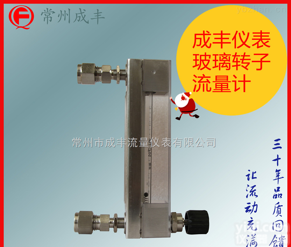 DK800-4F  知名厂家【常州成丰】专业生产<em>流量计</em>，成丰仪表防腐型玻璃<em>转子</em><em>流量计</em>厂家<em>选型</em>直销