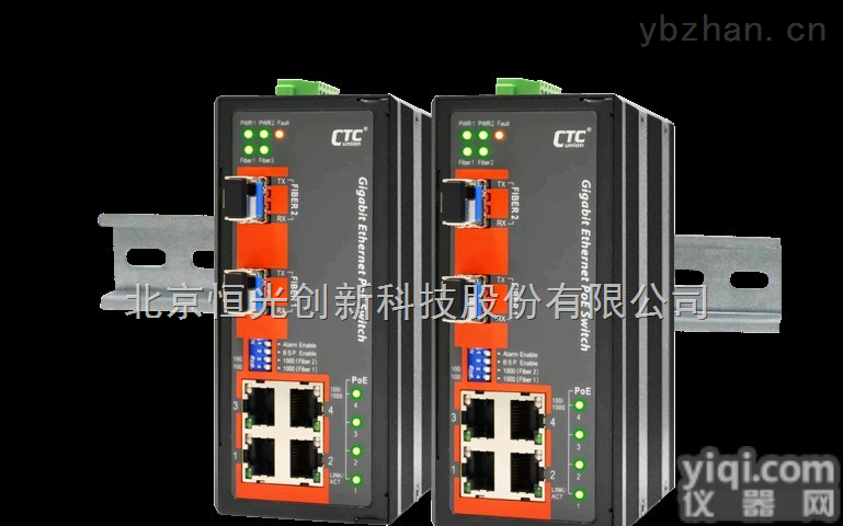 以太网交换机IGS-401F-4PH24 工业级交换机 <em>台湾</em>CTC<em>总代理</em>