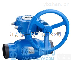 Q361F  <em>诚一</em>蜗轮全<em>焊接</em><em>球阀</em>