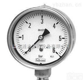 <em>BA4240</em>  进口<em>朗博</em>不锈钢机械式LABOM波登管<em>压力表</em>厂家供应