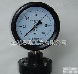 <em>防腐型</em>隔膜<em>压力表</em>