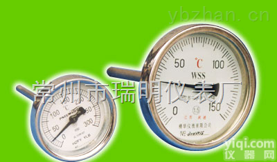 WSS  轴向型双金属<em>温度</em>计价格，轴向型双金属<em>温度</em>计规格，轴向型双金属<em>温度</em>计<em>型号</em>