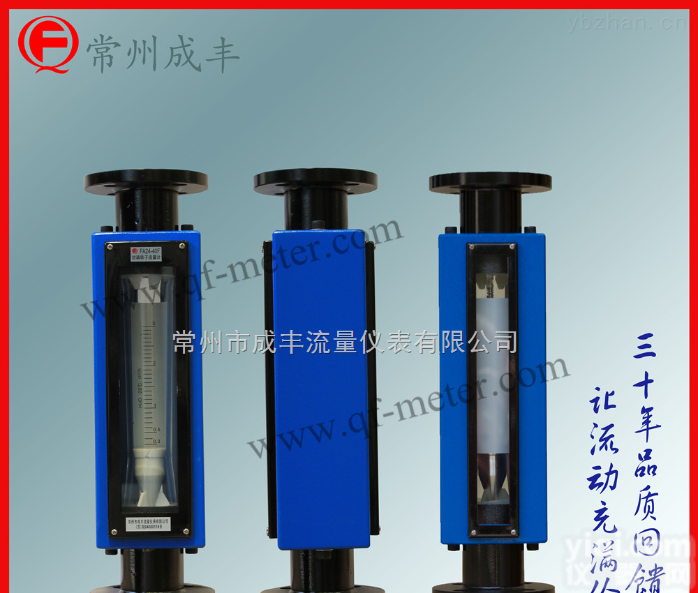 FA24-40F  FA24玻璃转子<em>流量计</em>内衬四氟，<em>生产厂家</em>【常州成丰】专业生产非标定制价格优惠