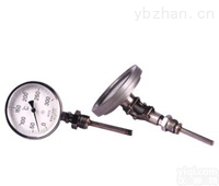 WSS-411，电<em>接点</em>双<em>金属</em><em>温度计</em>，上海自动化仪表三厂