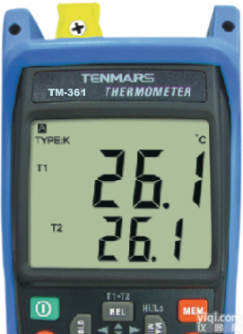 TM-361  台湾泰玛斯<em>单通道</em>K型<em>温度表</em>