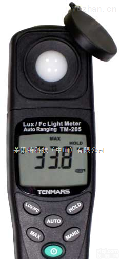 TM-205  台湾泰玛斯一体式<em>自动</em><em>换挡</em>数字<em>照度计</em>