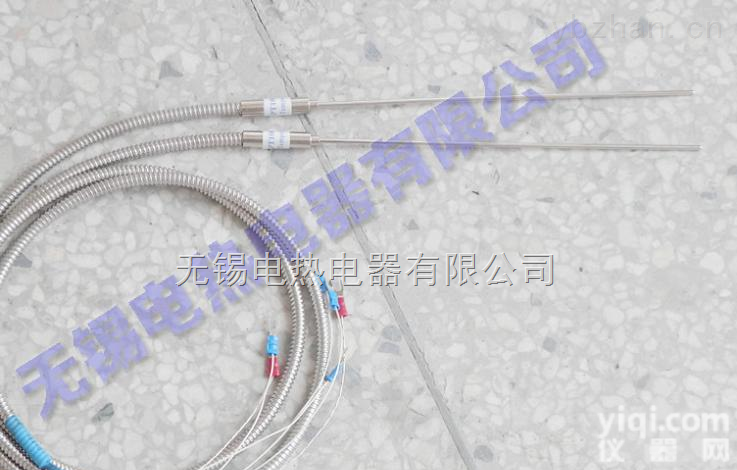 WRN-191 WZP-191 PT100传感器、带软<em>管式</em>191<em>系列</em>热电偶，热电阻