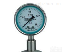 Y-M系列，<em>卫生</em>型<em>隔膜</em><em>压力表</em>，上海自动化仪表四厂
