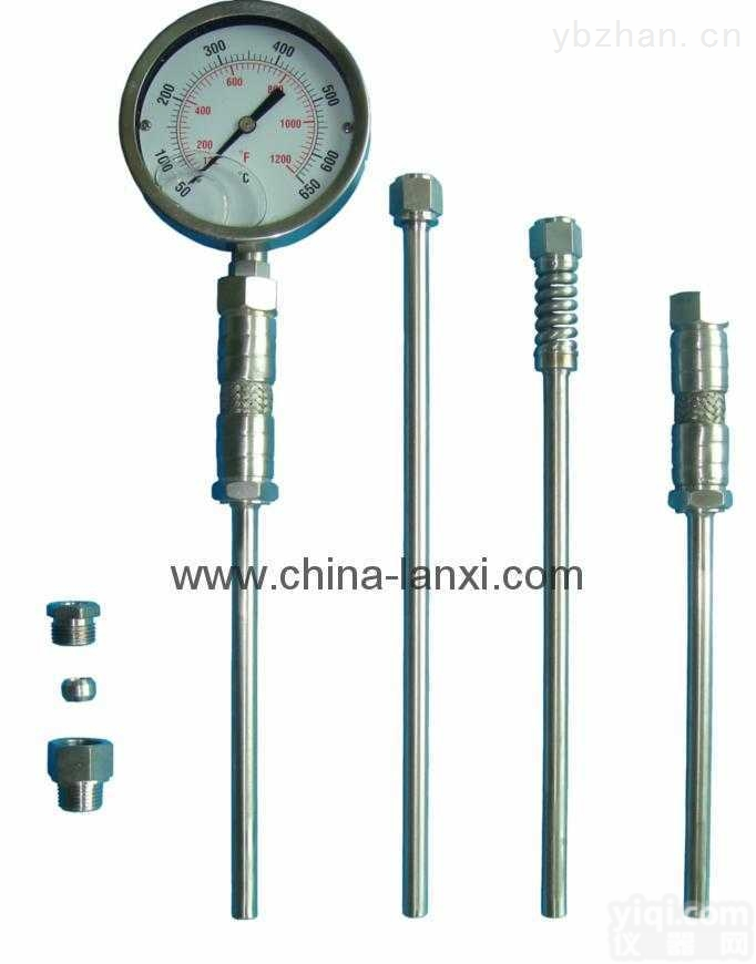 WSS-411  充油压力式<em>温度计</em>/耐震式充油<em>船用</em>排气管<em>温度计</em>