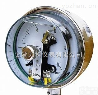 YX-60  电接点压力表<em>接线</em>图,<em>安装</em>