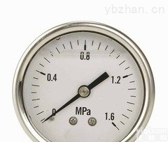 YN-100Z轴向无边<em>耐震</em><em>压力表</em>安徽<em>天康</em>集团股份有限公司