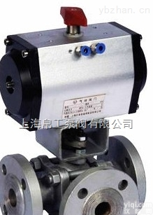 DN15-DN4500  Q644,Q645<em>气动</em><em>三通</em><em>球阀</em>