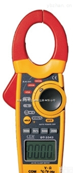 香港CEM品Pai双注塑交/直流<em>钳形表</em>DT-3343<em>北京</em><em>金泰</em>科仪批发