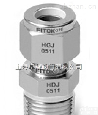 <em>美国飞托克FITOK卡套阳螺纹接头</em>SS-CM-FL1-NS4