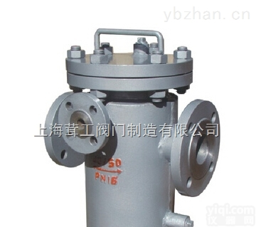 篮式<em>保温</em><em>过滤器</em>BSBL--尺寸图--<em>上海</em>茸工阀门制造有限公司