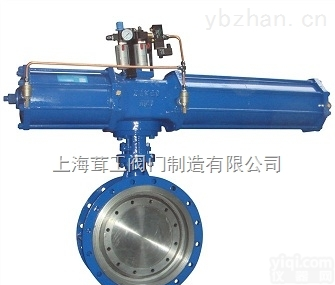气动<em>调节</em><em>蝶阀</em> --尺寸图--<em>上海</em>茸工阀门制造有限公司