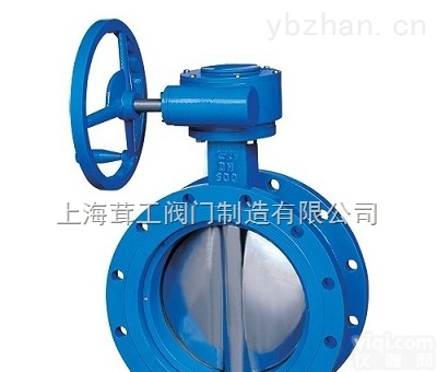 <em>法兰</em>涡轮<em>蝶阀</em> --尺寸图--<em>上海</em>茸工阀门制造有限公司