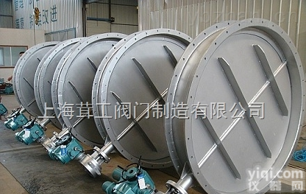 <em>法兰</em>通风<em>蝶阀</em> --尺寸图--<em>上海</em>茸工阀门制造有限公司