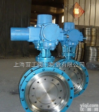 <em>法兰</em>式电动硬密封<em>蝶阀</em> --尺寸图--<em>上海</em>茸工阀门制造有限公司
