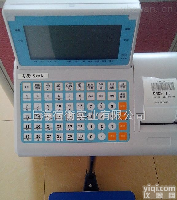 打印电子<em>台秤</em>，200kg带<em>打印机</em>电子称