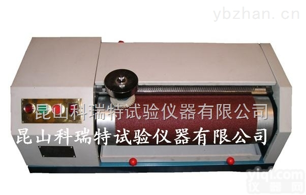 KRT-1004  供应皮鞋跟面耐磨性能试验方法，<em>旋转</em>辊<em>筒式</em><em>磨耗</em>机，橡胶辊筒<em>磨耗</em>试验机
