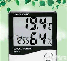 HG04-HTC-1  温湿度计 ，水果<em>奶制品</em><em>存放</em>湿度表 ，宾馆饭店仓库湿度监测表 ，家用数显