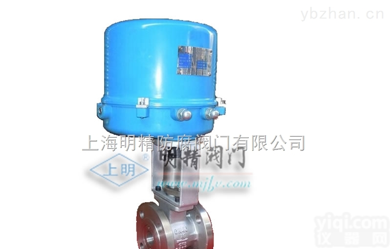 QTv941F  <em>电动</em><em>调节型</em>V型<em>球阀</em>,<em>电动</em>V型法兰<em>球阀</em>