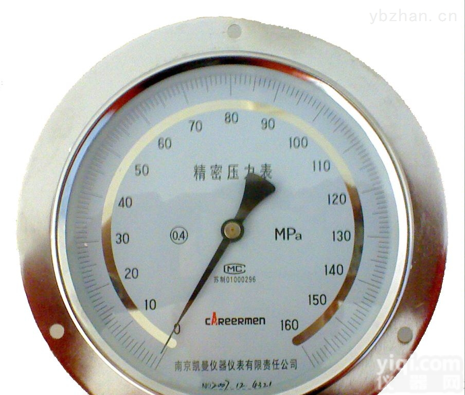 供应YB-150A<em>精密</em><em>压力表</em>（<em>精度</em>度0.4和0.25）