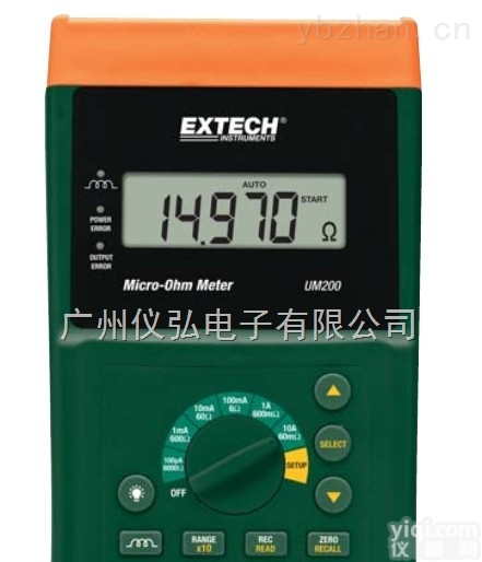 <em>美国</em>Extech UM200高精度<em>微欧表</em>（兆欧表）
