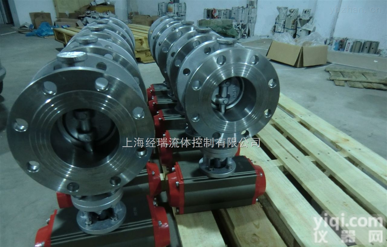 D673H-16P  经瑞BITORQ不锈钢气动偏心对夹<em>蝶阀</em>DN150<em>型号</em>