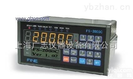 FS-2000C  FS-2000C<em>称重</em>仪，<em>韩国</em>Fine仪表FS-2000C厂家供应直销